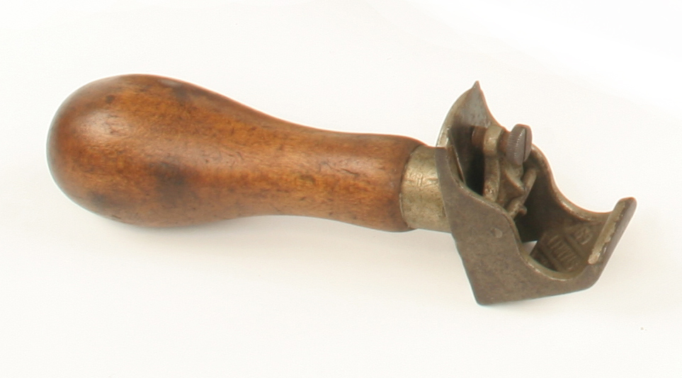 A STANLEY No 69 hand beader with beech handle G