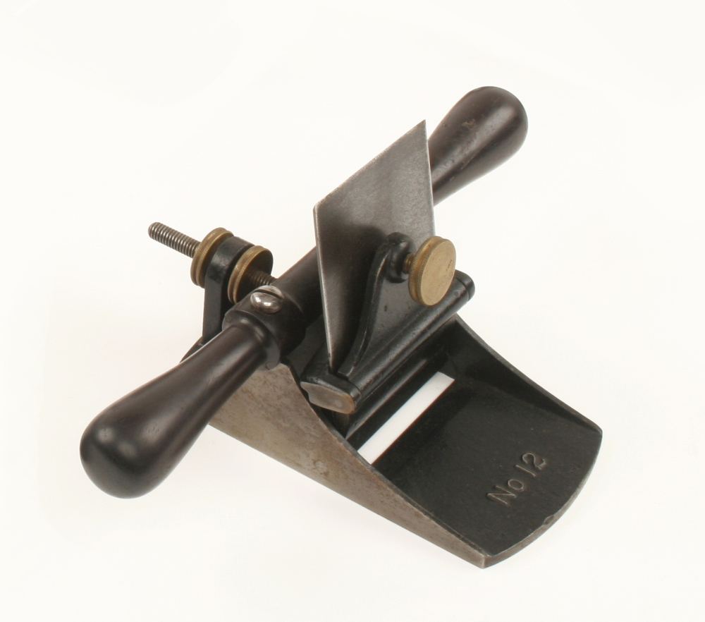 A STANLEY No 12 veneer scraper G+