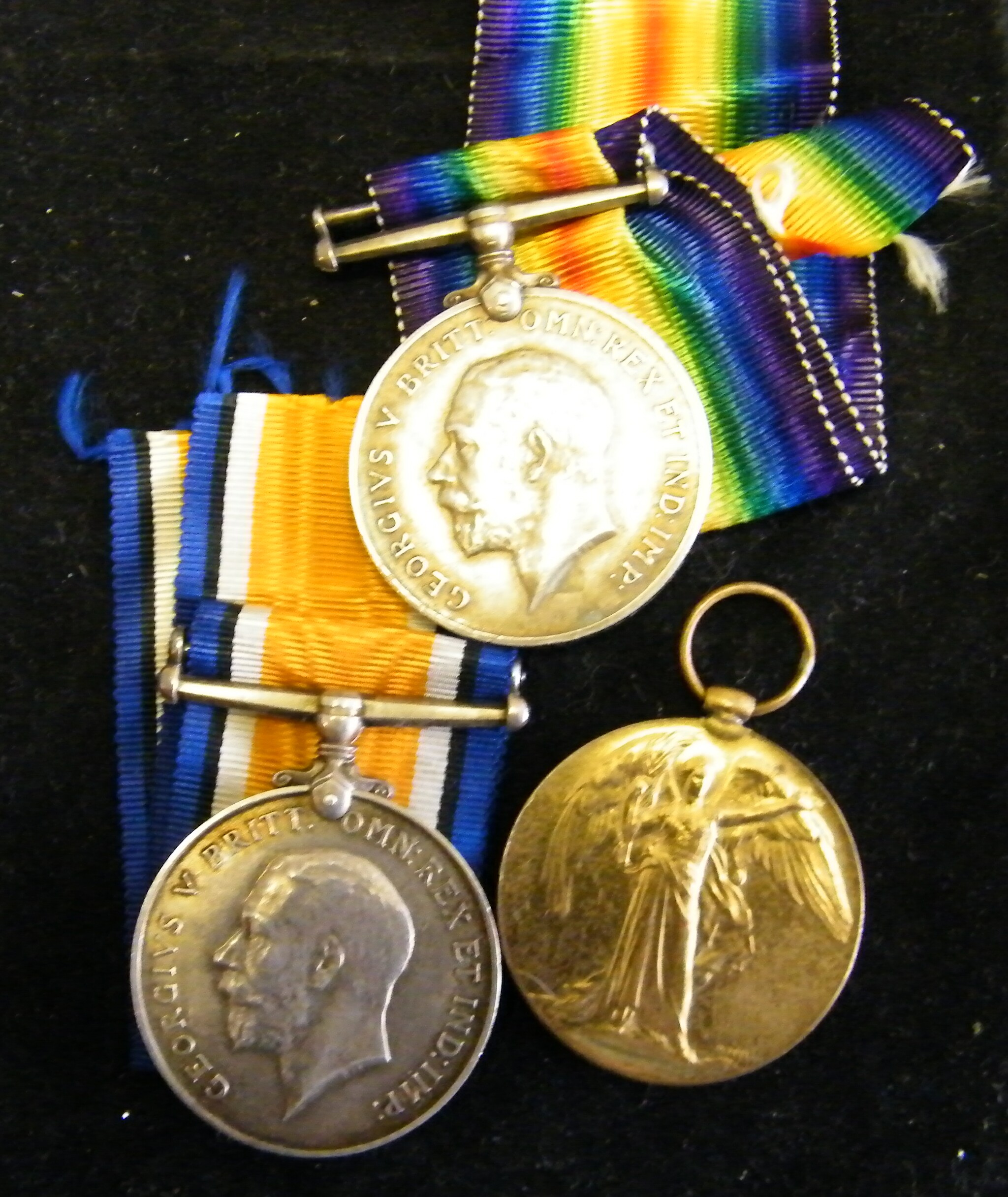 1st World War pair to 209870 SPR.H.W. Oxenham R.E. together with 1st World War medal to 3-7048