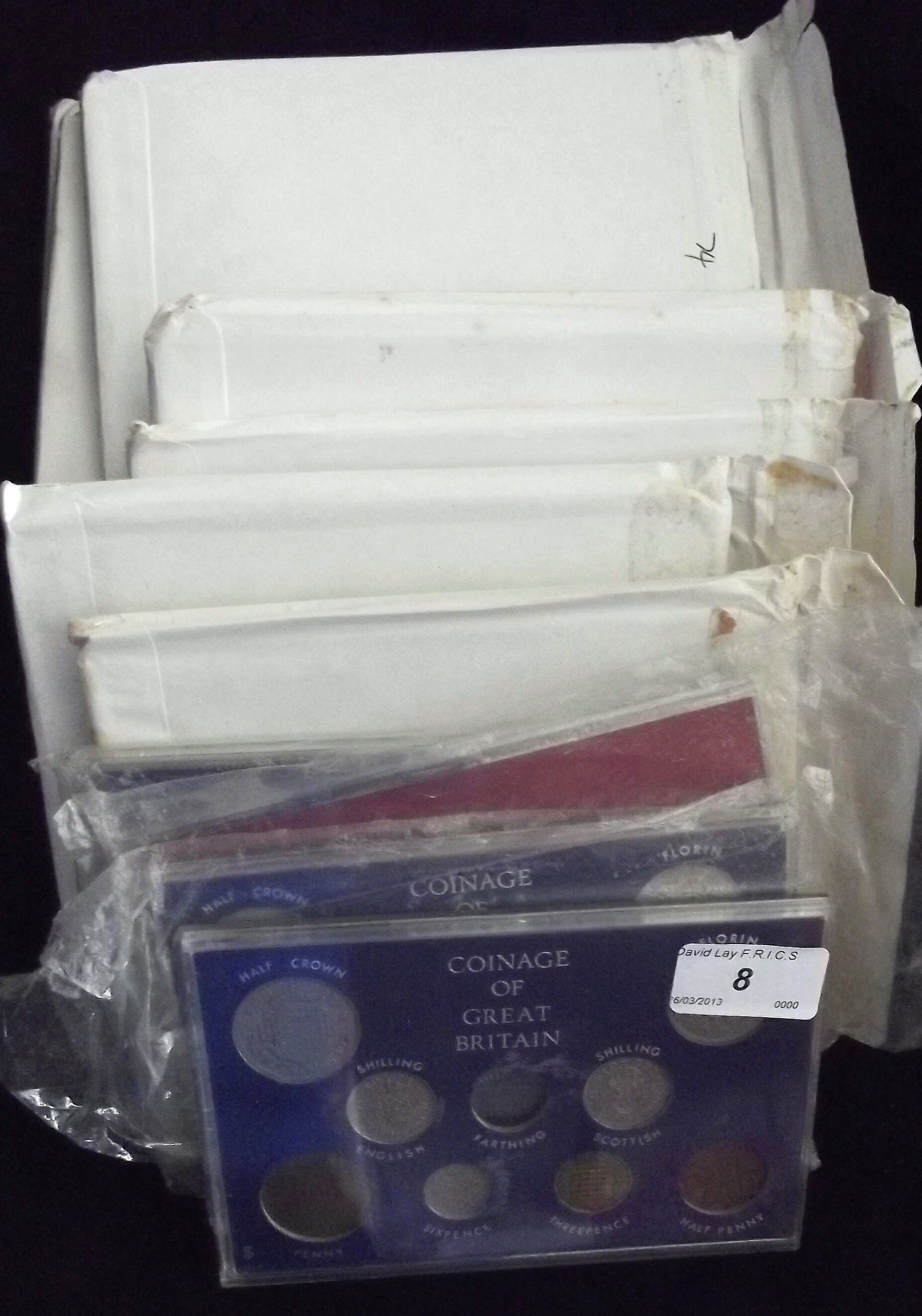Eight Royal Mint year sets including 2 x 1970 etc.