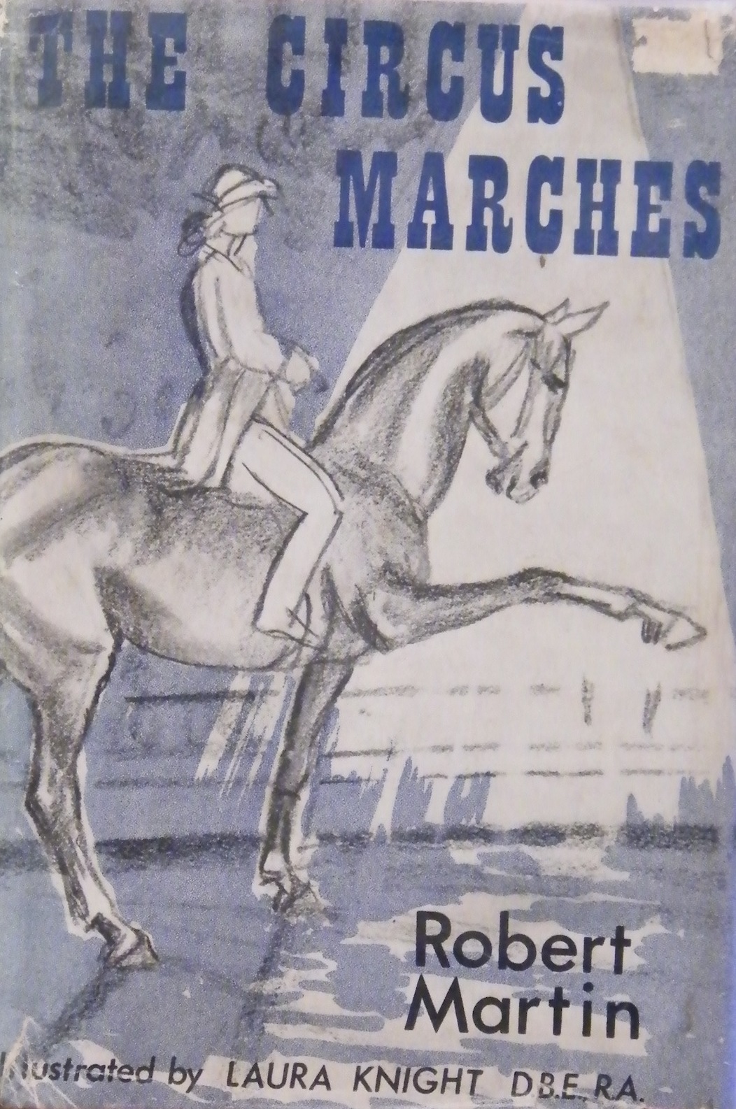 DAME LAURA KNIGHT R.A.
"The Circus Marches" 
A book by Robert Martin
with illustrations by the