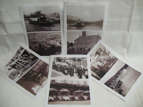 Glass photographic slides, a collection of over nine hundred good quality amateur travel views