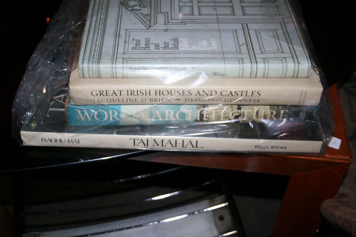 GREAT IRISH HOUSES AND CASTLES, BY JACQUELINE O`BRIEN AND DESMOND GUINNESS; and a collection of