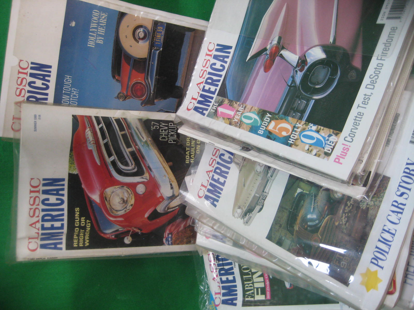 A quantity of American Classic magazines from Spring `89 - `93