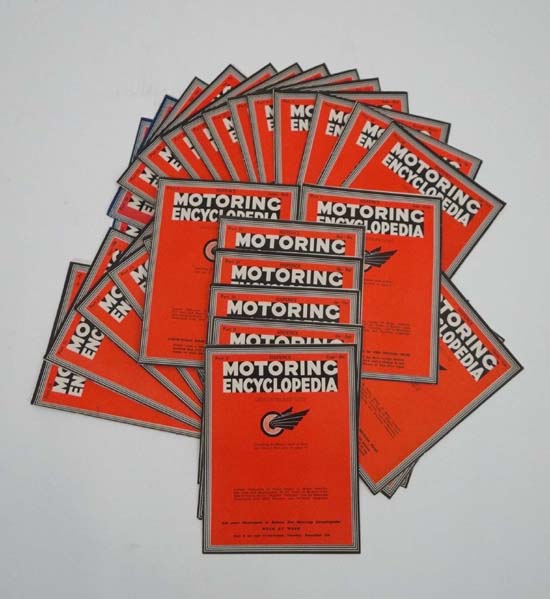 Automobilia : A complete collection of 34 issues of the Motoring Encyclopedia, published October