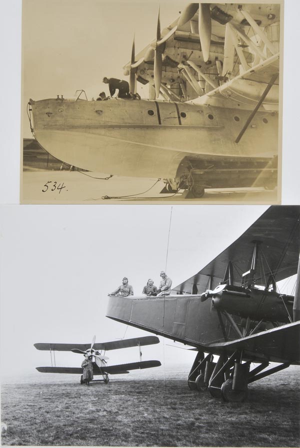 * RAE/RAF, 1919-1939. A large quantity inter-war photographs variously including Handley-Page 0/