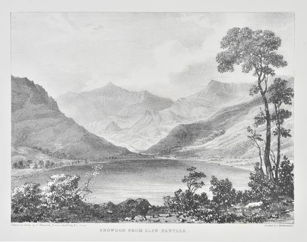 Jones (Henry Longueville). Illustrations of the Natural Scenery of the Snowdonian Mountains: