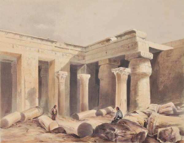 Pilleau (Henry). Sketches in Egypt, 1845, eleven (of 12) hand-col. litho. plts. by Dickinson &
