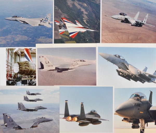 *McDonnell Douglas F-15. A large and comprehensive collection of manufacturer`s and other sourced