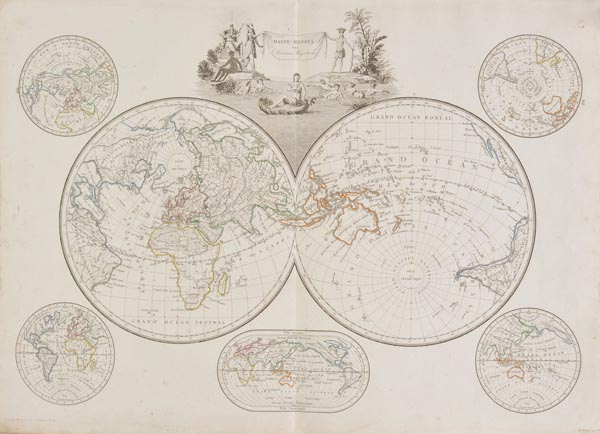 Malte-Brun (Conrad). Atlas Complet du Precis de la Geographie Universelle..., pub. Paris, 1812,