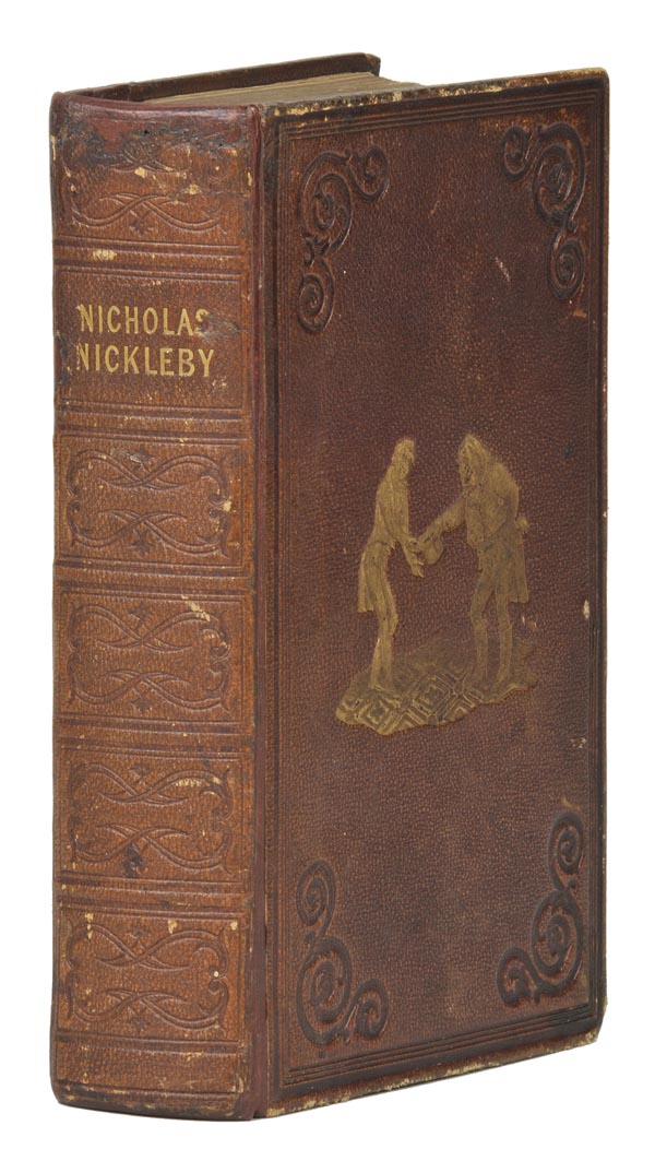 Dickens (Charles). The Life and Adventures of Nicholas Nickleby, 1st ed. in bookform, Chapman and