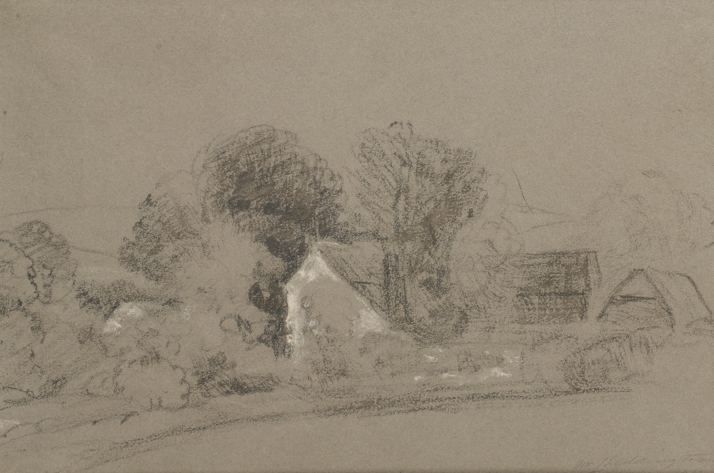 PETER DE WINT (1784-1849) "Near Chedington", inscribed in pencil with the title and date August 1847