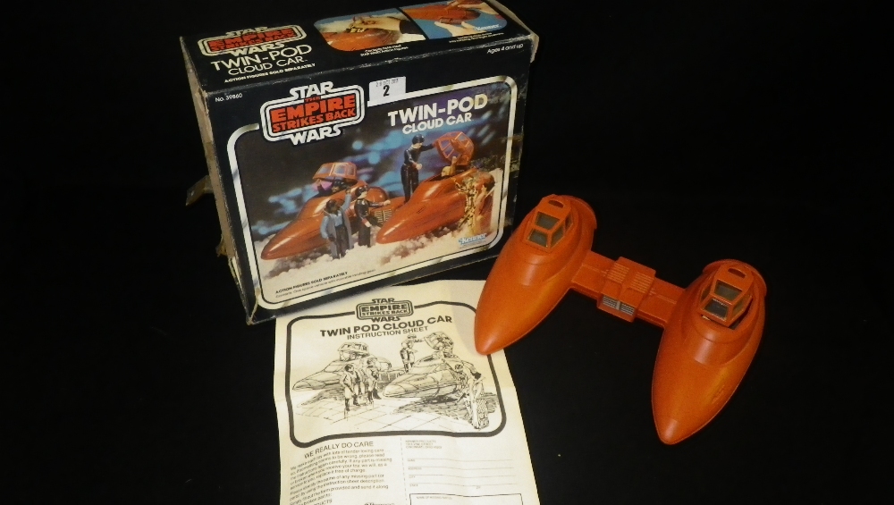 A Kenner Star Wars `Empire Strikes Back` Twin-Pod Cloud Car No. 39860, boxed