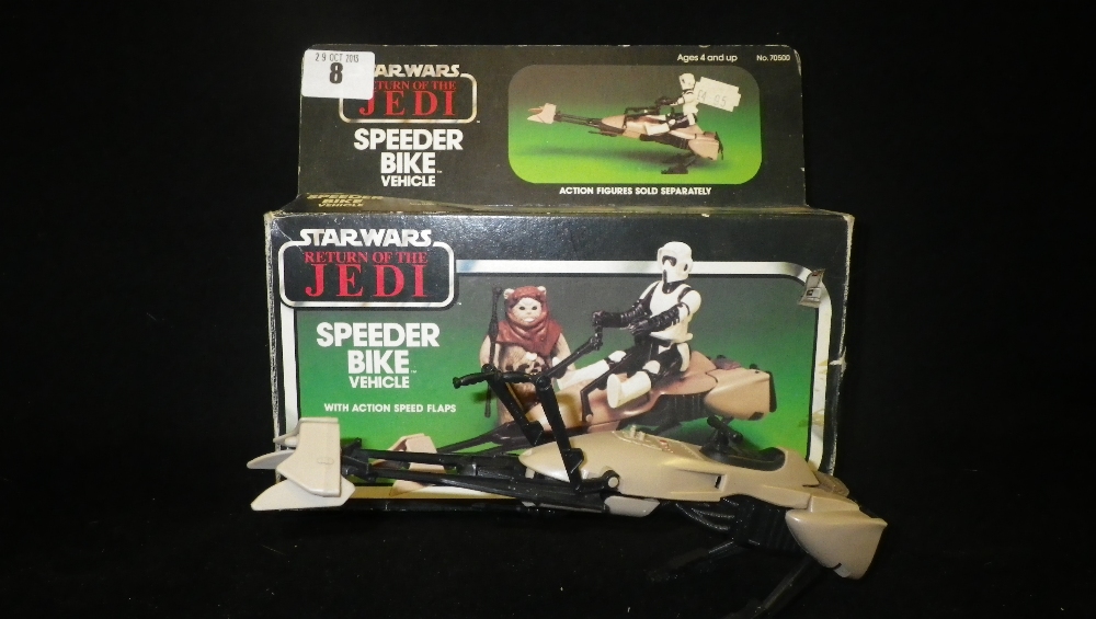 A Kenner Star Wars `Return of the Jedi` Speeder Bike Vehicle, No. 70500, boxed