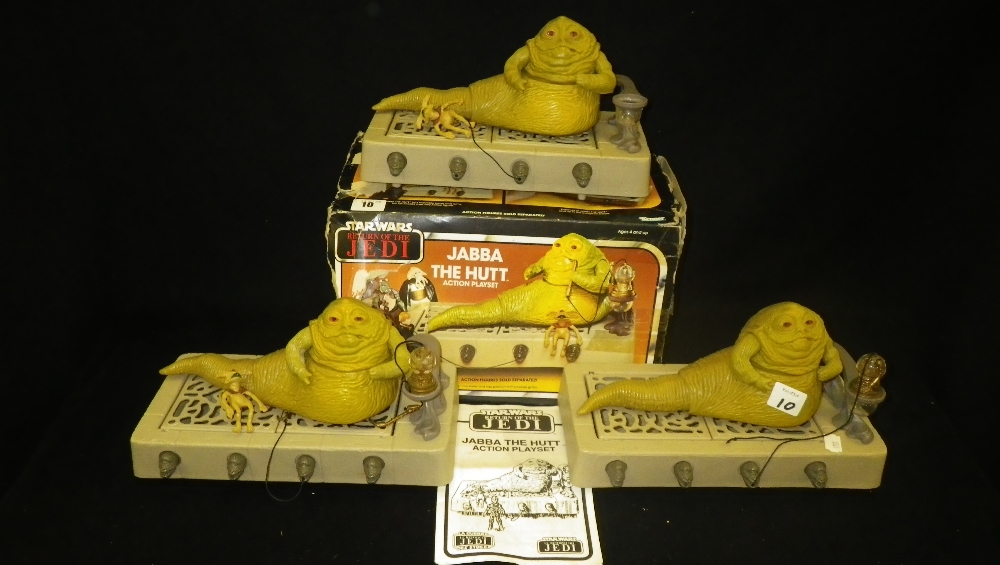 A Kenner Star Wars `Return of the Jedi` Jabba the Hutt, boxed and similar items (unboxed)