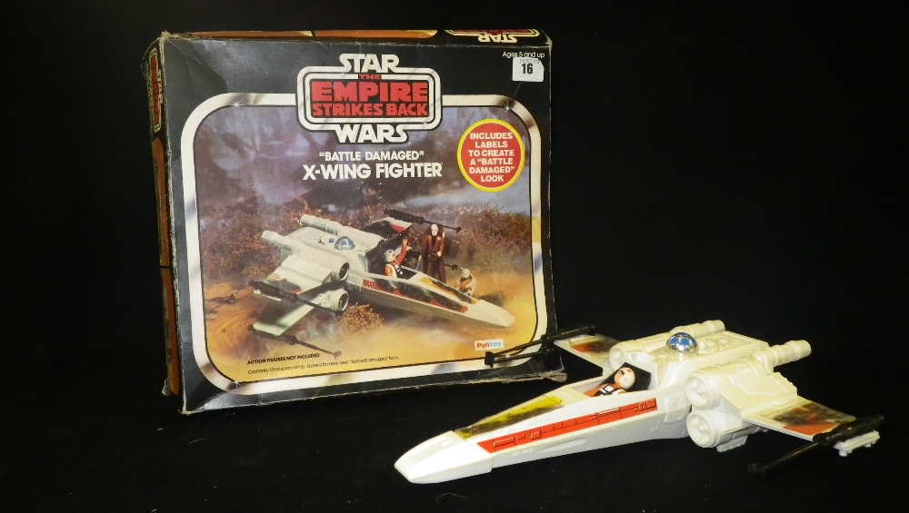 A Palitoy Star Wars `The Empire Strikes Back` `Battle Damaged`, X-Wing Fighter, No. 33388, boxed