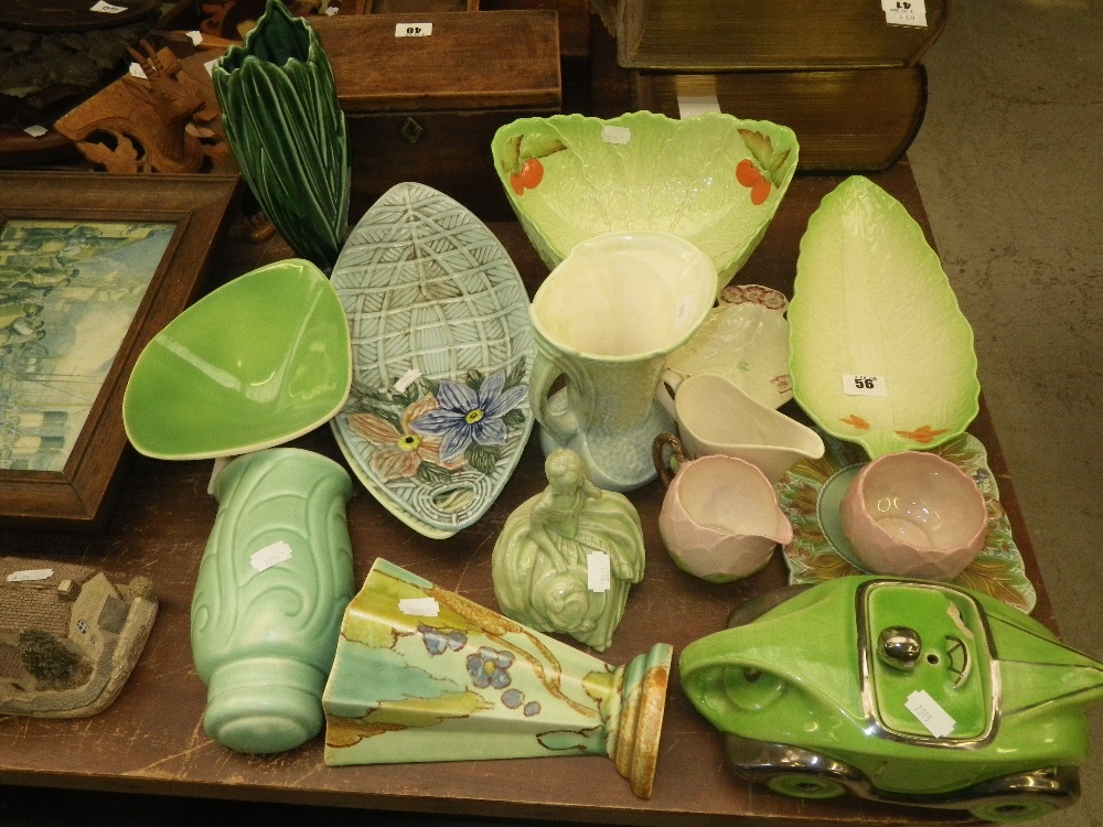 A collection of Carlton ware ceramics and similar items