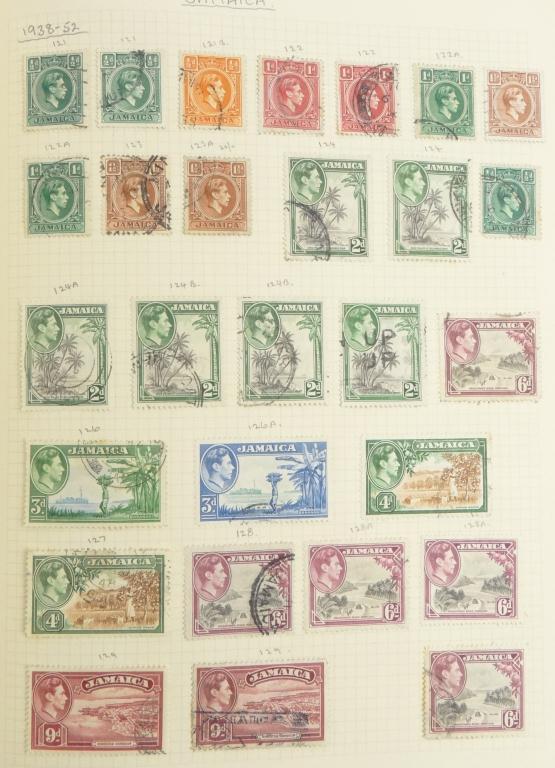 Album of assorted world stamps : For Condition Reports Please Visit www.eastbourneauction.com