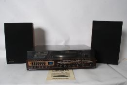 A 1970's National Panasonic Stereo with matching speakers