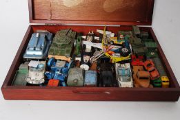 A collection of vintage diecast cars to include a Yogi Bear Corgi, Stingray, and others.