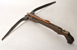 A 20th century decorative wall hanging hunting crossbow