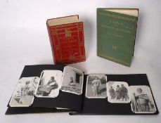 A vintage 1940's photograph album of Northern India / Tibet (believed) along with an early edition