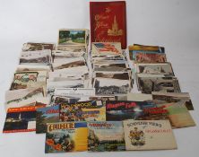A collection of postcards, early 20th century including American, Continental, English views etc