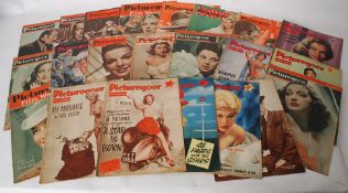 A collection of vintage 1950's and later Picture Pictorial magazines. Featuring full colour front