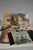 A good collection of vintage vinyl LP records to include Beatles Rock N Roll Music, Magical