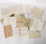 Bristol Interest WW2 Fire Guard Service information together with a letter from Queen Elizabeth R.