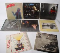 17 vinyl albums / 12`` singles by Japan, David Sylvian, Mick Karn etc various years and conditions