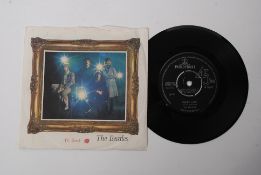 BEATLES: The Beatles 7`` single Strawberry Fields R 5570. Sleeve vg (ink front and back) vinyl vg++