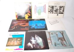 RECORDS: 8 x Genesis vinyl record albums The Lamb Lies Down on Broadway,  Duke, Genisis, Three