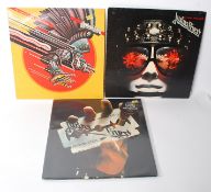 RECORDS: Judas Priest x4 Point of Entry CB271 ex/ex+, British  Steel CBS84160 ex/ex+, Screaming For