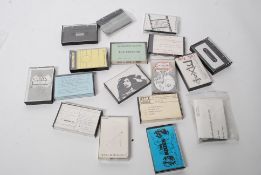 A collection of 17 cassette tapes from the late 70`s early 80`s of Punk Demo cassettes. To include