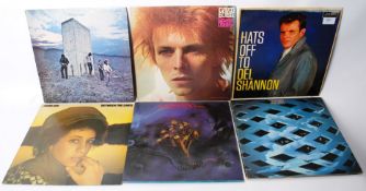 Bowie Space Oddity, Who`s Next, Tommy, The Moody Blues, Janis Ian and Del Shannon Various ages and