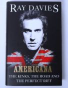 THE KINKS: Ray Davies - 2013 edition of his autobiography `Americana: The Kinks, the Road and the