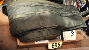 Two new / unused Daiwa Mission fishing rod holdall bags, one still in original box.