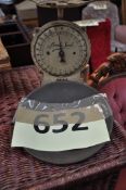 A set of vintage Family Scales with weighing plate.