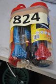 Tools: Two cartons of new zip ties, by Marksman