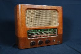A vintage Marconi radio