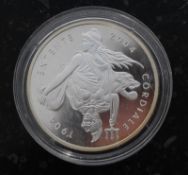 Entente Cordiale 1904 - 2004 1.5 Euro silver proof coin