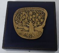Presentation medal medallion Portugal bronze 92 / 500