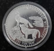Endangered wildlife 1993 2 50 Torpor silver proof coin