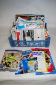 A large collection of football programmes and related ephemera - mostly from Bristol Rovers but