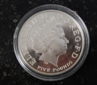 Entente Cordiale 1904 - 2004 £5 silver proof coin