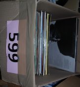 A mixed box vintage vinyl record LP's