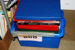 Two boxes of records to include box set LP's, big band, classical and others.