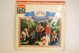 A selection of vinyl records to include The Beach Boys Sunflower g/f, The Byrds Untitled g/f,