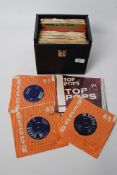 Record case of 60's singles to include Rolling Stones (multiple), Orbison, elvis and many more.